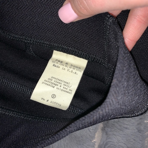 Rag & Bone Leggings with Zippers - Picture 6 of 8